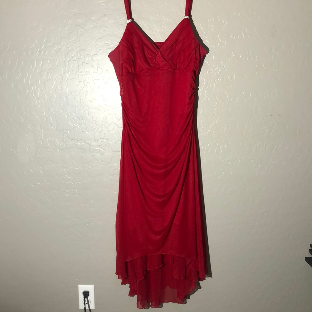 Red dress